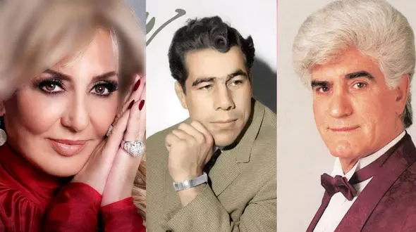 عکس دورهمی جذاب آقا تختی، گوگوش و ویگن در خیابان ولیعصر ! 