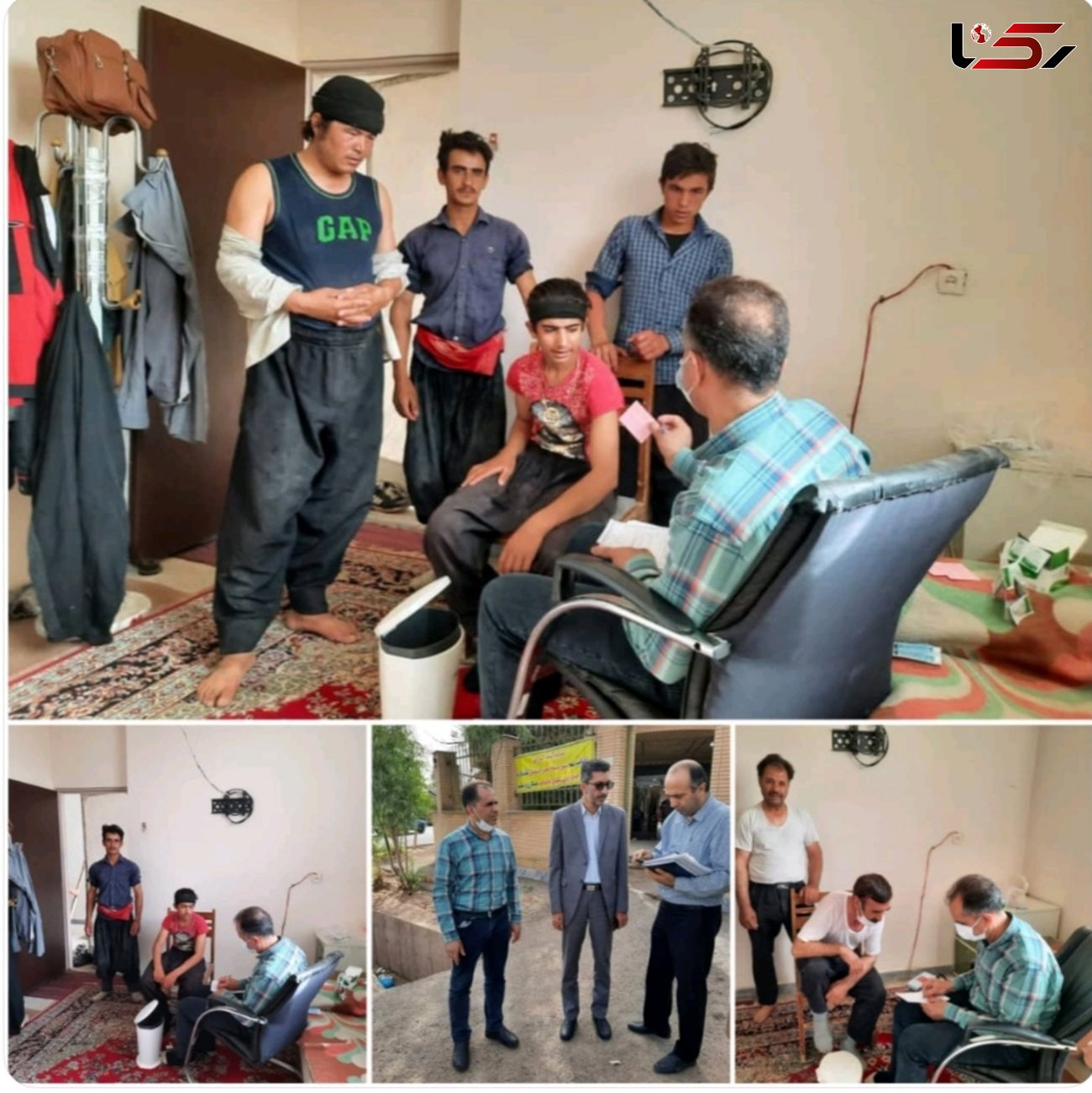 حضور تیم واکسیناسیون هاری مرکز بهداشت در دامشهر