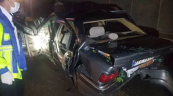 تصادف  زنجیره ای و مرگبار در جاده چالوس / کودک و مرد جوان در تصادف با دوچرخه جان باختند