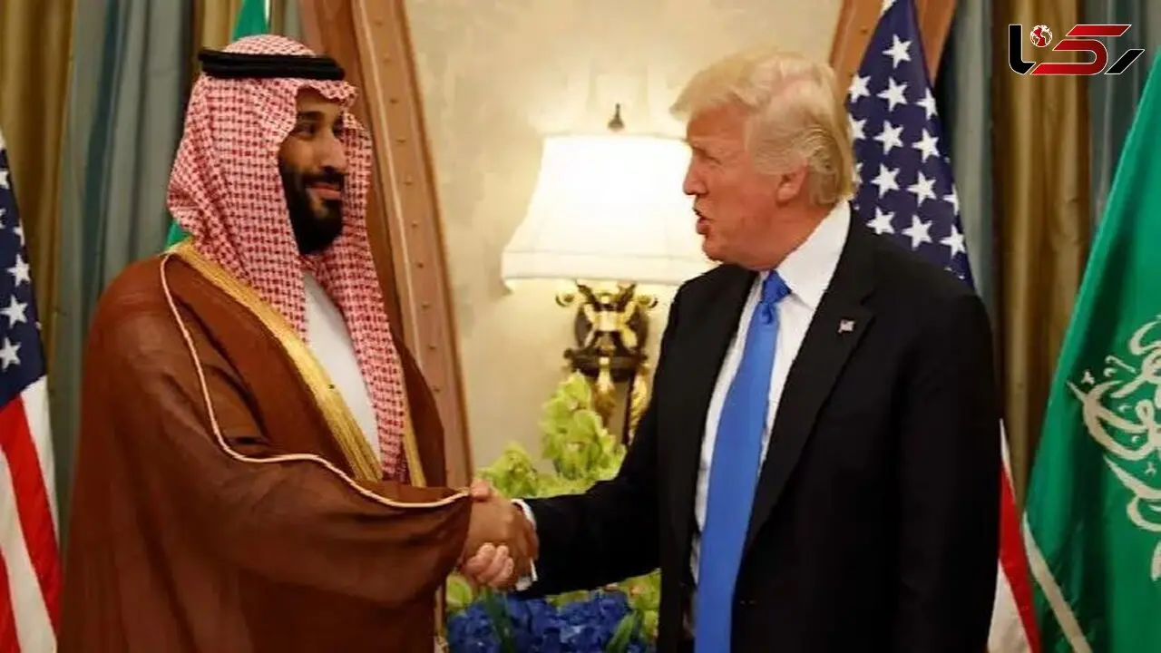 تصویر دیدار تاریخی بن سلمان و ترامپ که توجه‌ها را جلب کرد