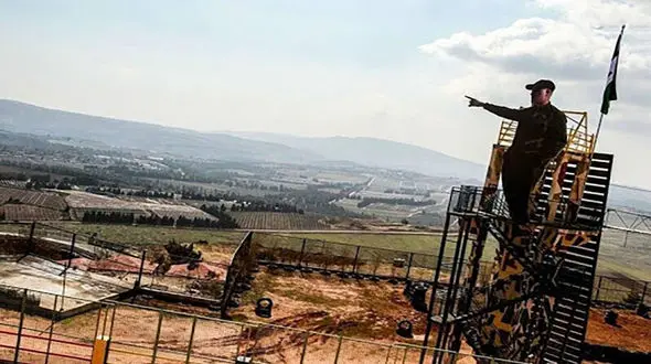 رونمایی از تندیس شهید سلیمانی در مرز اسرائیل + فیلم 