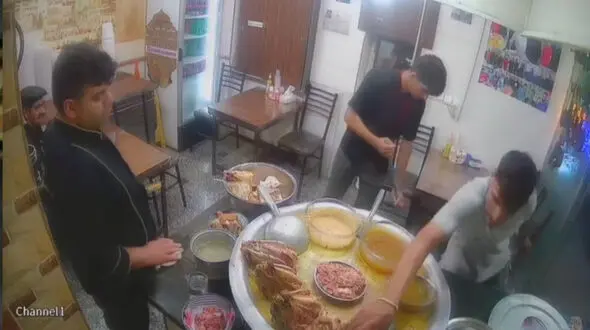 ماجرای بازداشت دزد کله پاچه در تهران بعد از انتشار فیلم لحظه سرقت ! / مرد کله پز : اصلا شکایت نکردیم ! + فیلم