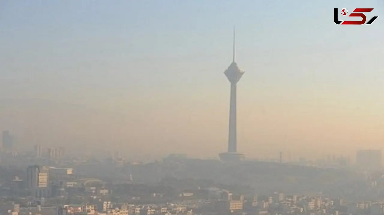  هوای تهران آلوده شد