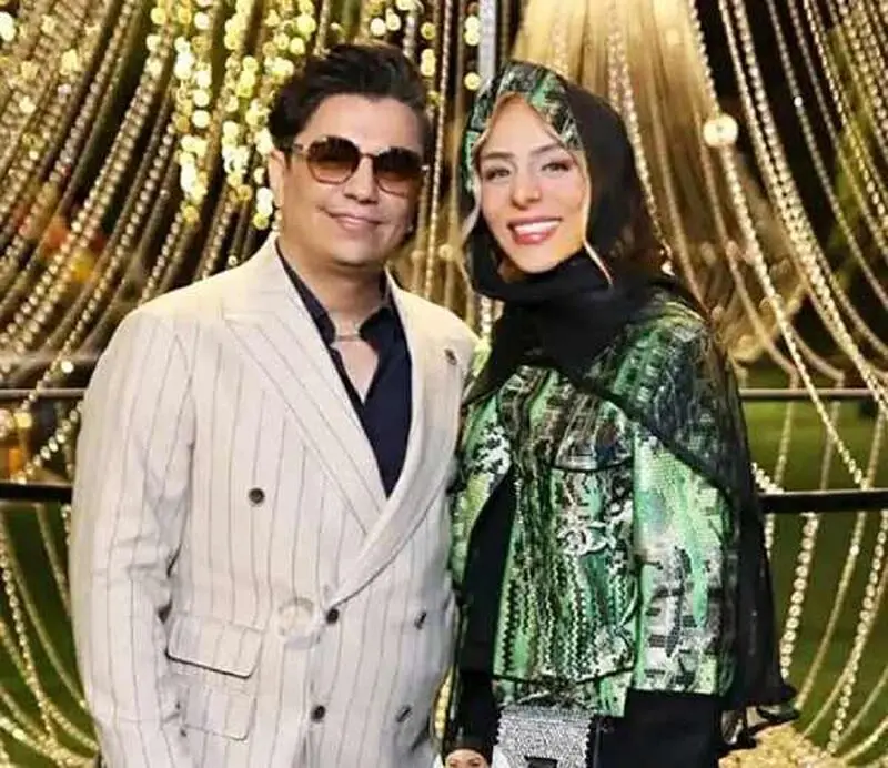 محسن ابراهیم زاده با خواهرش