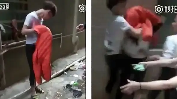 فیلم لحظه کتک خوردن وحشیانه دانش آموز دختر 15ساله در کوچه خلوت+ تصاویر