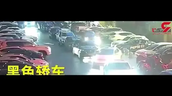 اقدام عجیب زن بی وجدان در پارکینگ+فیلم