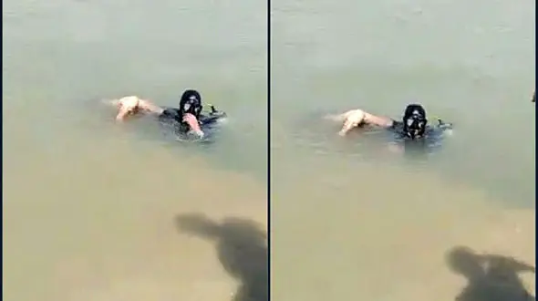 عکس 16+ / مرگ نوجوان ۱۵ ساله خرم آبادی در دریاچه پارک شاپوری