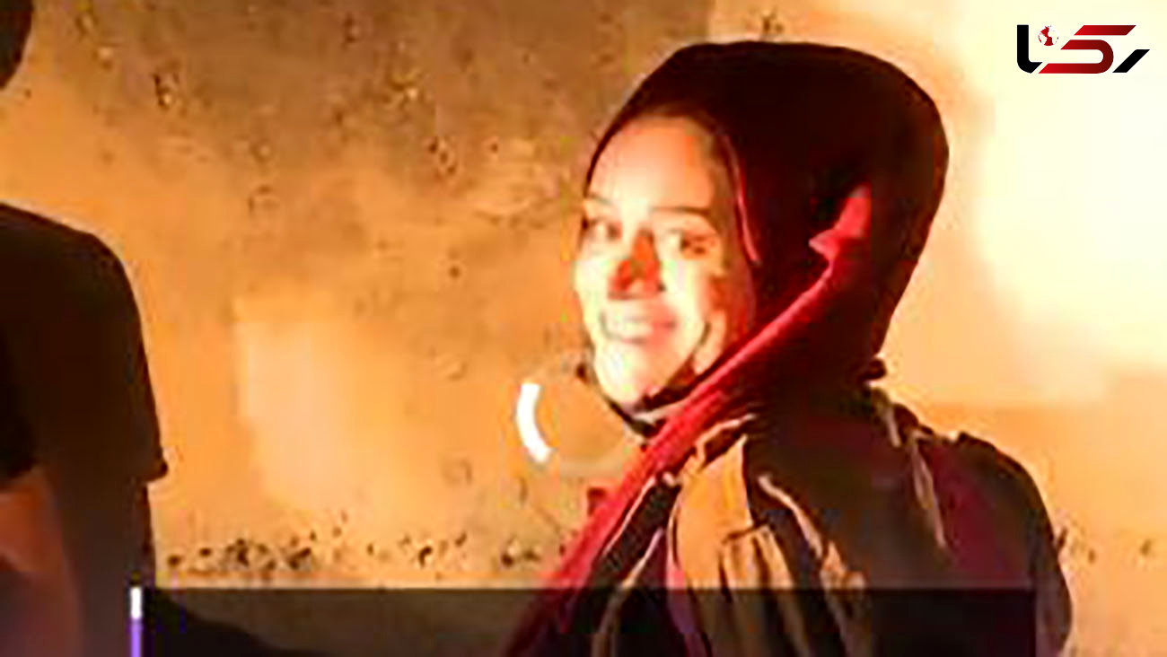 لبخند پیروزی دختر فلسطینی 