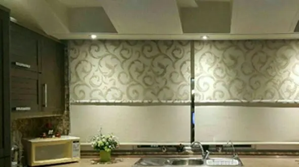 نحوه شستن پرده های زبرا 