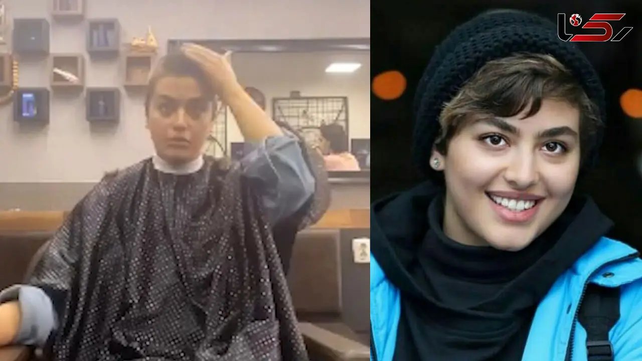 ریحانه پارسا و فیلم کوتاه کردن موهایش توسط مرد نامحرم