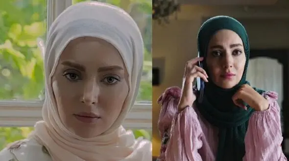 نگاهی به استایل پاییزی بازیگر دهه هفتادی سریال غریبه، مهشید جوادی در حیاط دلباز و باصفای خانه پدریش