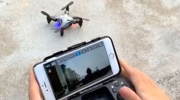 پهپاد کوچک با کلی قابلیت + فیلم 