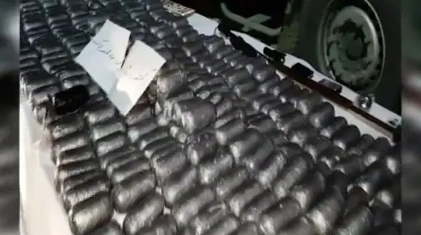 250 کیلو تریاک در شیشه های سس مایونز توسط اطلاعات سپاه تهران کشف شد +فیلم