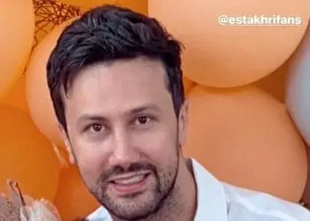 (عکس) سلفی باشگاهی شاهرخ استخری، سعید سریال فاصله ها در باشگاهی در کانادا / بهش میخوره پدر دو تا بچه باشه؟!