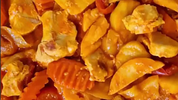 شام امشب چی باشه؟ تاس کباب مرغ + فیلم