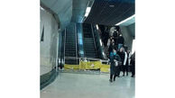 همه پله برقی های متروی تجریش به سمت خارج ایستگاه از کار افتادند! + عکس