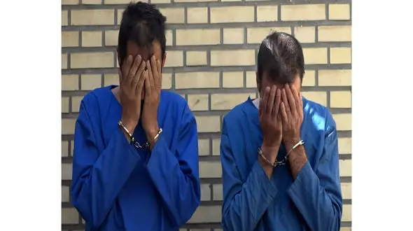 بازداشت 2 سارق حرفه ای با نیسانی پر از وسایل سرقتی  