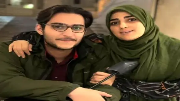 عکس عجیب و جنجالی «ستاره سادات قطبی» با پسر همسرش