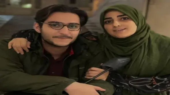 عکس عجیب و جنجالی «ستاره سادات قطبی» با پسر همسرش