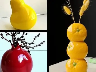 گلدان طرح میوه‌ ای خاص و سفارشی برای منزل شما
