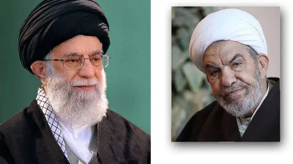 رهبر معظم انقلاب درگذشت حجت‌الاسلام حسنی را تسلیت گفتند