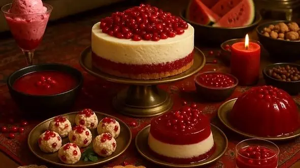 چگونه دسرهای خوشمزه انار برای شب یلدا درست کنیم؟