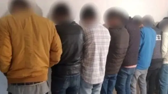 این 10 سارق زاغ خانه باغ های روستایی گلپایگان را می زدند