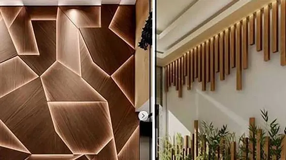 نکات طلایی در طراحی دیوار منزل + عکس