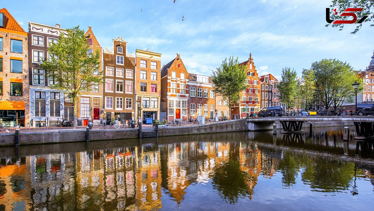 نگاهی به شهر زیبای آمستردام هلند + فیلم 