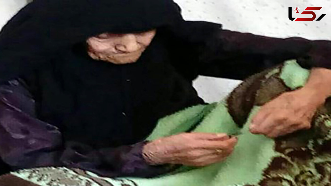 کرونا حریف زن 105 ساله فریدونشهری نشد + عکس