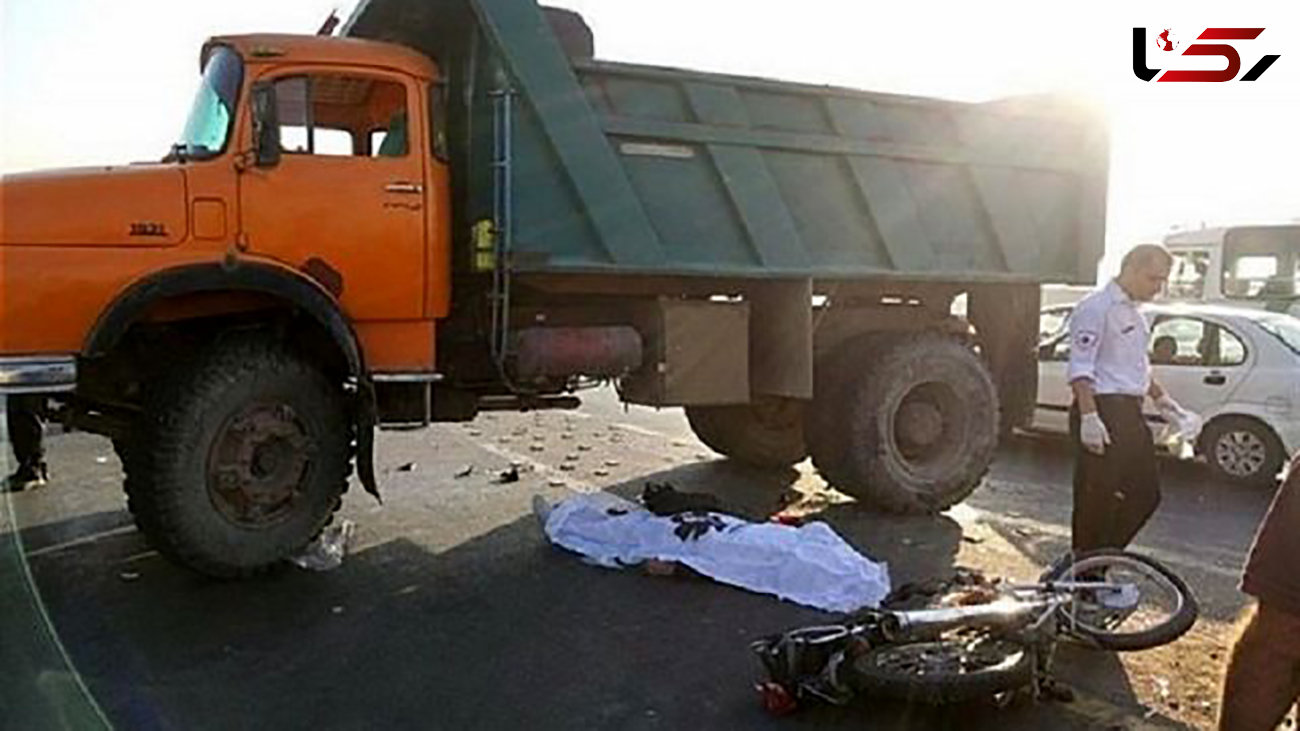 مرگ تلخ 2 جوان موتور سوار در بلوار شهید سلیمانی + جزییات