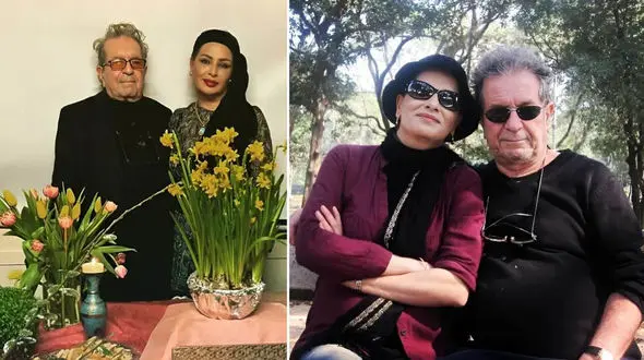 فیلمی از عاشقانه‌های مهرجویی و همسرش ! / این زوج عشق را درس دادند !