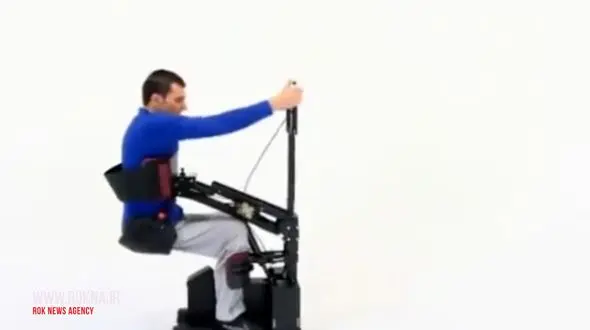 معلولان به کمک این دستگاه می توانند بایستند + فیلم