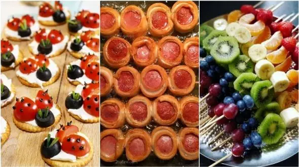 فینگر فودهای شیک و ساده / ایده‌ های بی‌ نظیر برای مهمانی‌ های خاص شما