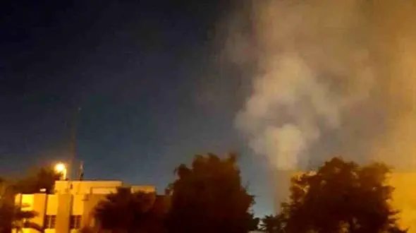 آتش سوزی عمدی یک مدرسه توسط افراد ناشناس / در کربلا رخ داد