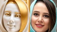 زیبایی جادویی خانم بازیگران ایرانی در مجسمه های مرمری نشان ! + 10 عکس جذاب