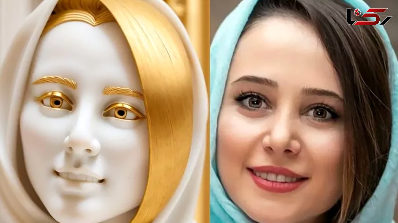 زیبایی جادویی خانم بازیگران ایرانی در مجسمه های مرمری نشان ! + 10 عکس جذاب