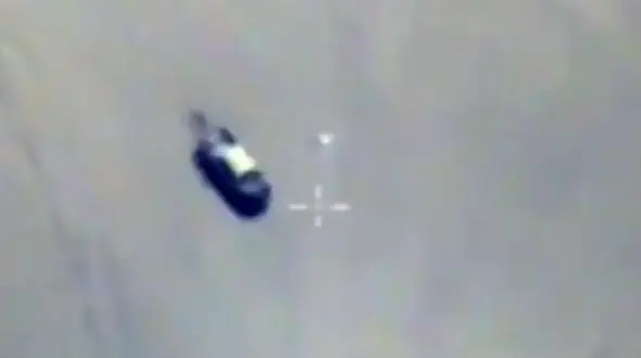 فیلم لحظه حمله جنگنده های روسی به مواضع داعش