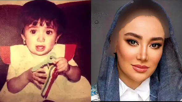 تغییر چهره بازیگران در عکس های کودکی/ از گلزار تا نیکی کریمی+ عکس