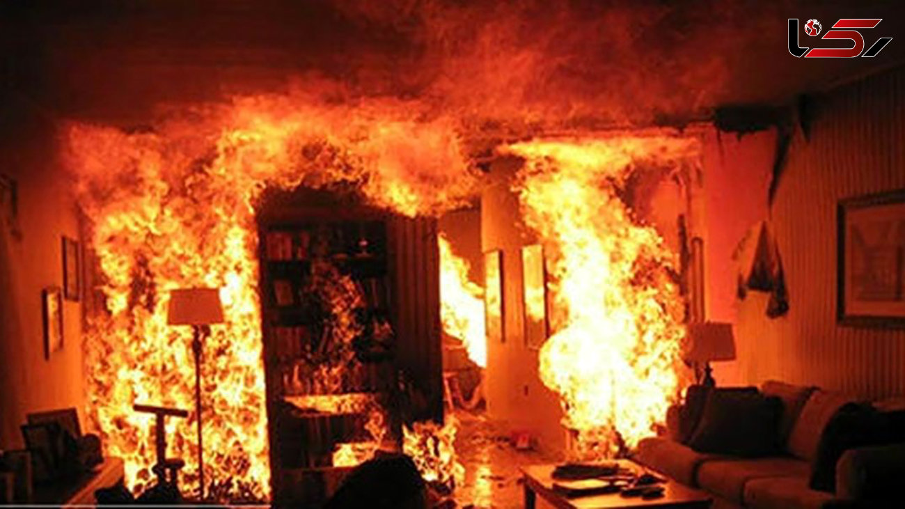 زنده زنده سوختن زن کرجی در شعله های آتش