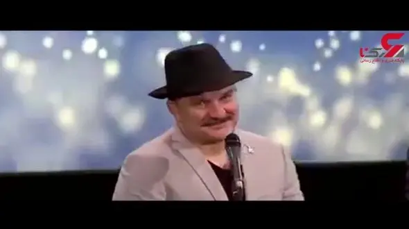 شوخی های مهدی سلطانی  بعد از دریافت تندیس حافظ+تصویر