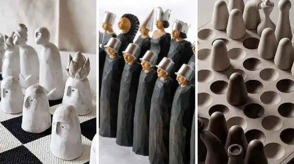 شطرنج‌های خلاقانه: از بازی تا هنر، 15 طرح الهام‌بخش و منحصر به فرد