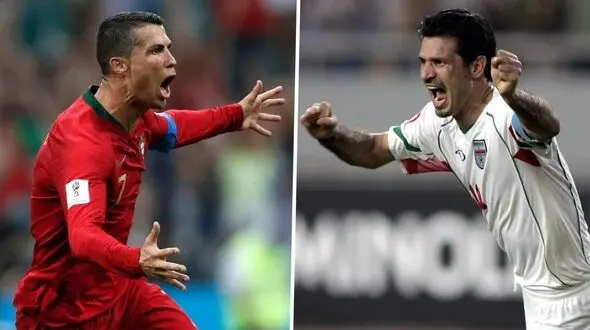  فیفا رسیدن رونالدو به رکورد گل ملی علی دایی را تبریک گفت + عکس