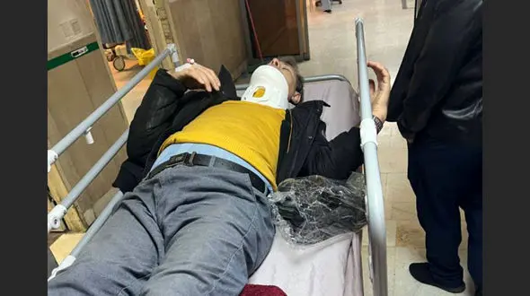 حمله دردناک به شهردار منطقه 5 تهران / او را از بلندی پرتاب کردند+ عکس