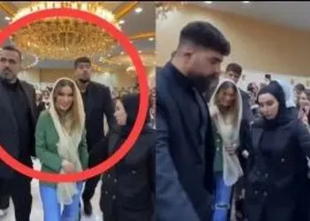 فیلم / عصبانیت داماد نرگس محمدی در ستایش از بادیگاردهای متین ستوده /  انگار مردم میخوان بخورنمون ... / بابا دست بردارید از این مسخره بازی ها...