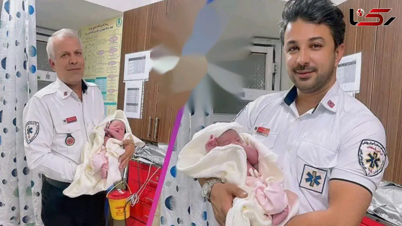 تولد نوزاد عجول رفسنجانی+ عکس 