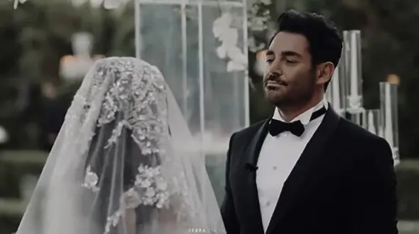اشاره بامزه رضا گلزار به همسرش روی آنتن تلویزیون+ویدئو