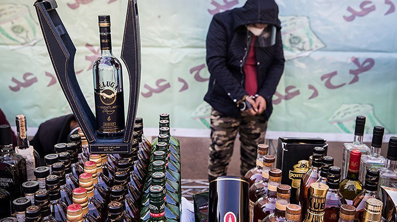 مشروبات الکلی کشف شده در تهران