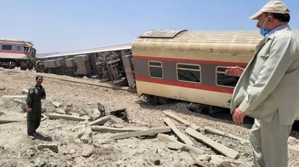 محکومیت راه‌آهن و پیمانکار در حادثه قطار مشهد-یزد