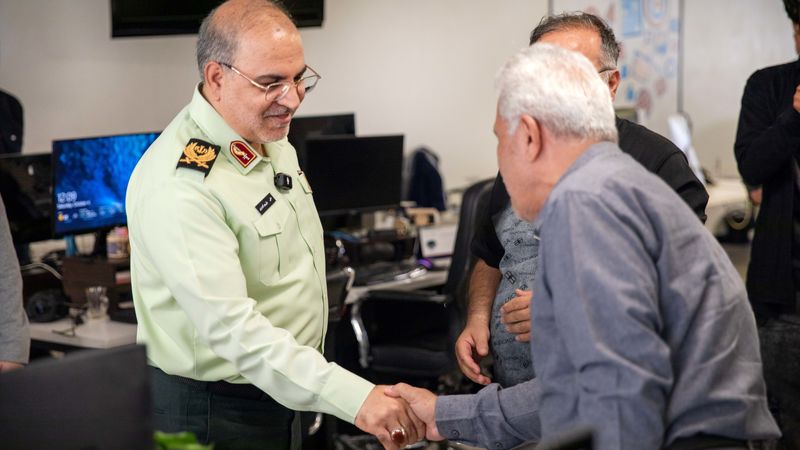 بازدید سردار گودرزی از رکنا